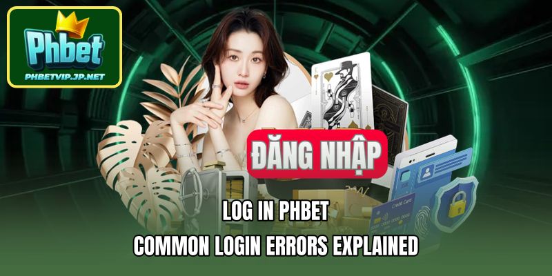 Log in PHBET: Common Login Errors Explained