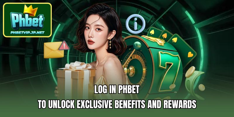 Log in PHBET to unlock exclusive benefits and rewards