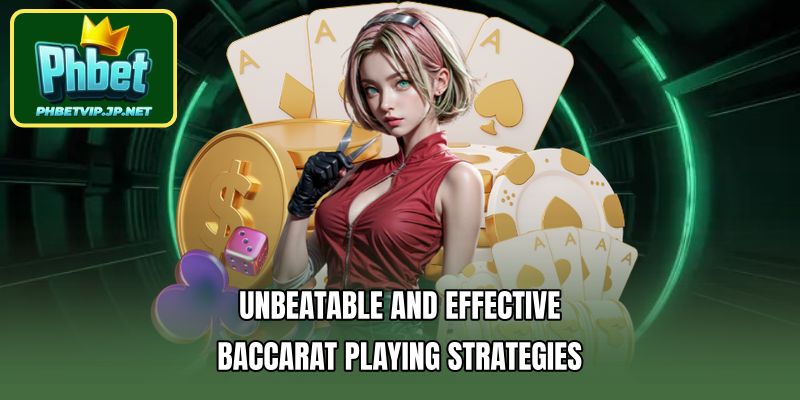 Unbeatable and effective baccarat playing strategies